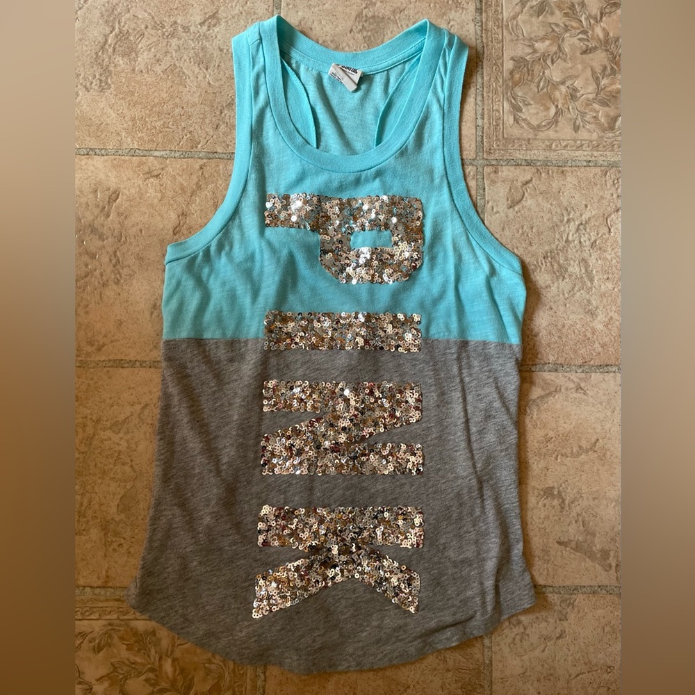 Pink Victoria’s Secret top